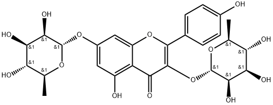 3,7-ビス(α-L-ラムノピラノシルオキシ)-2-(4-ヒドロキシフェニル)-5-ヒドロキシ-4H-1-ベンゾピラン-4-オン