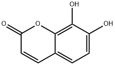 7,8-Dihydroxycoumarin Struktur