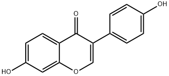 黄豆苷元, 486-66-8, 结构式