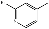 2-ブロモ-4-ピコリン 化学構造式