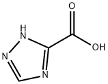1H-1,2,4-三氮唑-3-羧酸, 4928-87-4, 结构式