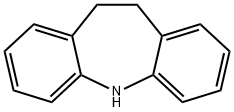 10,11-ジヒドロ-5H-ジベンゾ[b,f]アゼピン 化学構造式