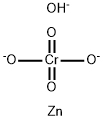 pentazinc chromate octahydroxide Struktur