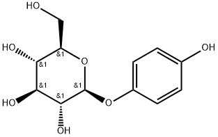 熊果苷, 497-76-7, 结构式