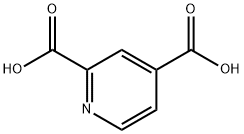 2,4-吡啶二羧酸, 499-80-9, 结构式