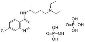 Chloroquine diphosphate  Structure