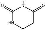 二氢尿嘧啶, 504-07-4, 结构式