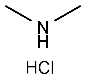 Dimethylamine hydrochloride Structure