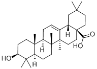 オレアノール酸水和物 化学構造式