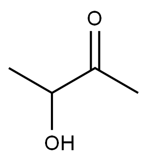 3-羟基-2-丁酮, 513-86-0, 结构式