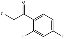 2-クロロ-2',4'-ジフルオロアセトフェノン 化学構造式