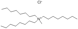 甲基三辛基氯化铵, 5137-55-3, 结构式