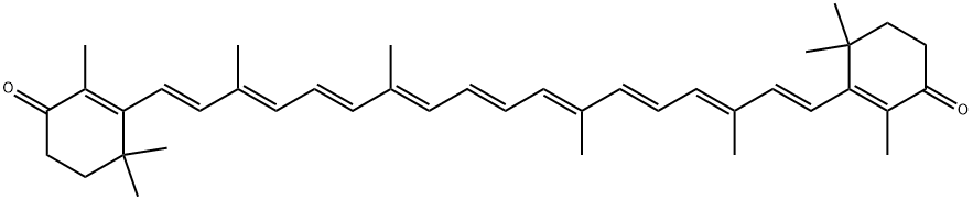 Canthaxanthin Struktur