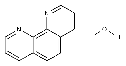 1,10-Phenanthroline hydrate Structure