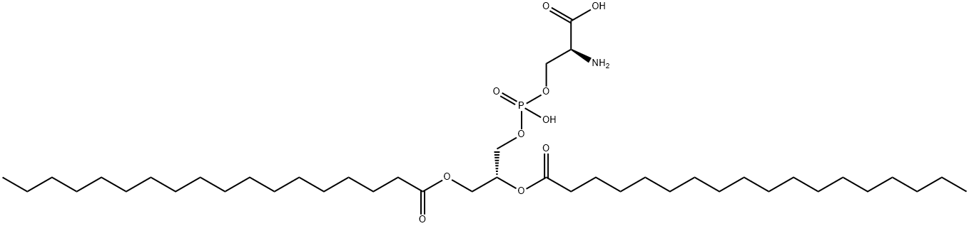 磷脂酰丝氨酸, 51446-62-9, 结构式