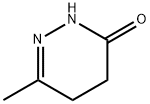4,5-二氢-6-甲基哒嗪-3(2H)-酮, 5157-08-4, 结构式