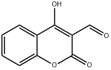 4-HYDROXY-2-OXO-2H-CHROMENE-3-CARBALDEHYDE Structure