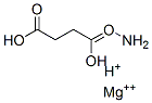 (2S)-2-aminobutanedioate, hydrogen(+1) cation, magnesium(+2) cation|