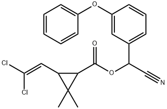 氯氰菊酯, 52315-07-8, 结构式