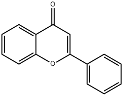 黄酮, 525-82-6, 结构式