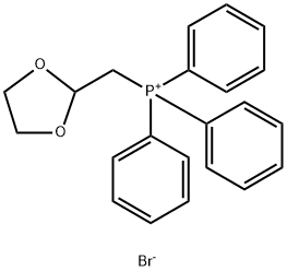 溴代乙醛缩乙二醇三苯基膦盐, 52509-14-5, 结构式