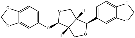 芝麻林素, 526-07-8, 结构式