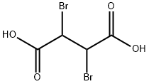 2,3-二溴丁二酸, 526-78-3, 结构式