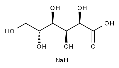 葡萄糖酸钠, 527-07-1, 结构式