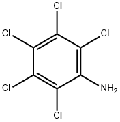 Pentachloroaniline Structure