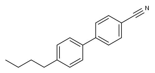4'-Butyl-4-biphenylcarbonitrile Structure