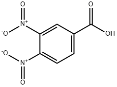 3,4-Dinitrobenzoic acid Struktur