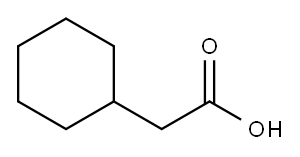 环己基乙酸, 5292-21-7, 结构式