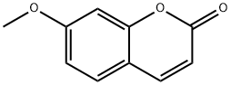 7-甲氧基香豆素, 531-59-9, 结构式