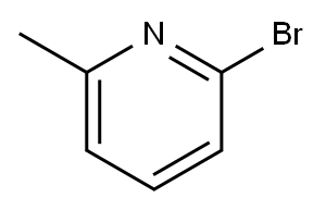 6-ブロモ-2-ピコリン 化学構造式