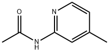 2-(乙酰氨基)-4-甲基吡啶, 5327-32-2, 结构式