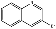 3-ブロモキノリン 化学構造式