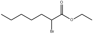 Ethyl 2-bromoheptanoate Struktur
