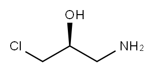 (S)-1-Amino-3-chloro-2-propanol Structure
