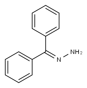 ベンゾフェノン ヒドラゾン 化学構造式