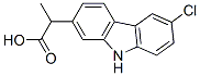 カルプロフェン 化学構造式