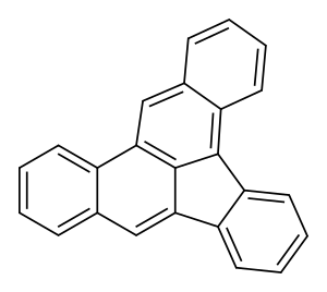 DIBENZO(A,E)FLUORANTHENE Structure
