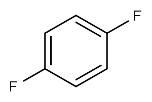 1,4-Difluorobenzene Struktur