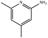 6-アミノ-2,4-ルチジン 化学構造式