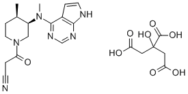 Tofacitinib citrate Struktur