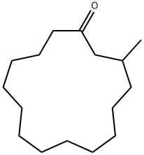 麝香酮, 541-91-3, 结构式