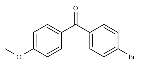 4-BROMO-4'-METHOXYBENZOPHENONE Struktur