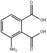 3-氨基苯二甲酸, 5434-20-8, 结构式