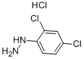 2,4-Dichlorophenylhydrazine hydrochloride Struktur