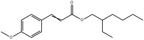 4-メトキシけい皮酸2-エチルヘキシル 化学構造式