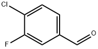 4-Chloro-3-fluorobenzaldehyde Structure